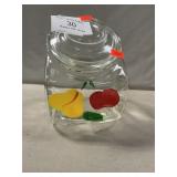 Hand-Painted Canister