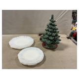 Small (9ï¿½)Ceramic Christmas Tree, Macbeth-Evans