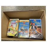 Box Lot With Family VHS Movies