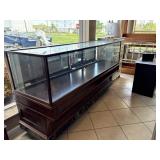 Antique Glass Display Cabinet