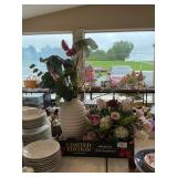 (2) Faux Flower Arrangements