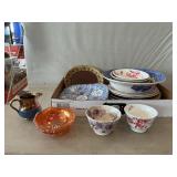 Lustreware, Iridescent Dish, Vintage Plates &