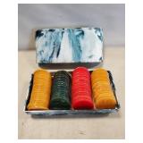 Vintage Bakelite Poker Chips