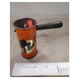 (1) Vintage Tin Lithograph Halloween Noisemaker