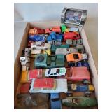 Tray Of Assorted Toy Cars & Trucks