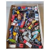 Tray Of Assorted Toy Cars & Trucks