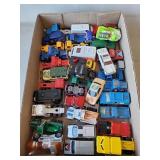 Tray Of Assorted Toy Cars & Trucks