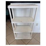 White Plastic Shelf