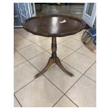 Round Wooden Side Table
