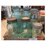 (10) Various Vintage Canning Jars