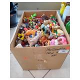 Box Lot Of Assorted Childrens Plastic Toys