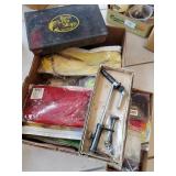 Box Lot Of Assorted Fly Fishing "Fly" Making
