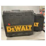 (3) Empty DeWalt Power Tool Cases