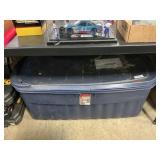 Large Rubbermaid Storage Tote With NASCAR