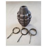 (1) Military Pineapple Dummy Hand Grenade
