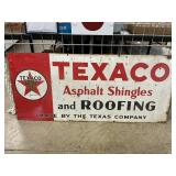 Vintage Porcelain Texaco Asphalt Shingles &