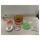 Assorted Ashtrays, Fly Repellant