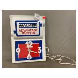 Walker Muffler Advertising Clock (Hums When