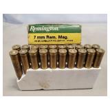 (20) Rounds Of 7mm Rem. Magnum Ammo