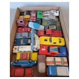 Tray Lot Of Assorted Toy Cars & Trucks
