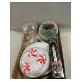 Lighted Bowl, Candy Dish, Bowl With Candles,
