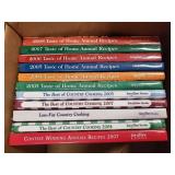 Box Lot Of Assorted Cookbooks, Additional Books &