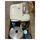 Box Lot With Honeywell Humidifier, Thermoses,