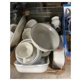 Box Lot With Pfaltzgraff Yorktowne Stoneware