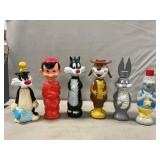 1960ï¿½s Soaky Character Bubble Bath Bottles