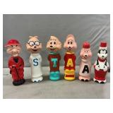 Collection Of Vintage Soaky Character Bubble Bath