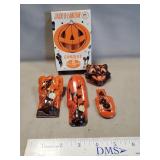 (3) Vintage Tin Lithograph Halloween Clicker