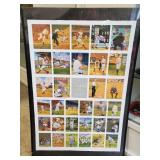 (1) Framed Baseball Poster (27"ï¿½40")