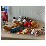 (12) Ty Beanie Babies