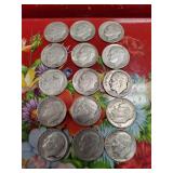 (15) U.S. Silver Dimes