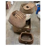 Creel Baskets (Broken Or No Lids), Live Bait