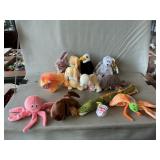 (12) Ty Beanie Babies