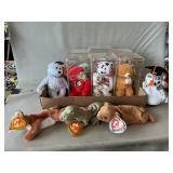 (12) Ty Beanie Babies