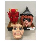 (3) Halloween Masks