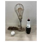 Iï¿½m ndustrial Cage Lamp, AC Spark Plug Promo