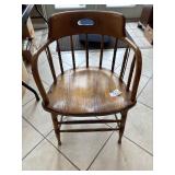 (1) Wooden Chair