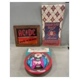 AC/DC Sign, New Reflector Pans, Potato Bag