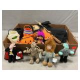 Halloween Plush Figures,Trolls, Mini Blow Molds,