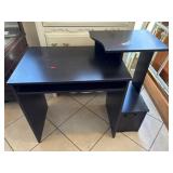 Black Pressed Wood Desk