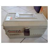 (1) Plastic Fishing Tackle Box
