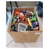 Box Lot Of Assorted Childrens Plastic Toys