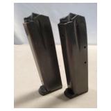 (2) Pro Mag 9mm Handgun Magazines