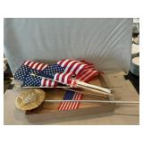 U.S. Veteran Grave Marker, (15) Asst. Stick Flags
