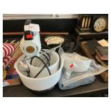 Vintage Sunbeam Stand Mixer With Accessories