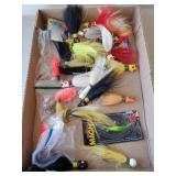Tray Lot Of Fishing Lures