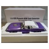 1970 Plymouth Hemi Cuda Convertible 1:18 Scale